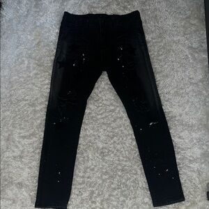 Men's Black Skinny Jeans